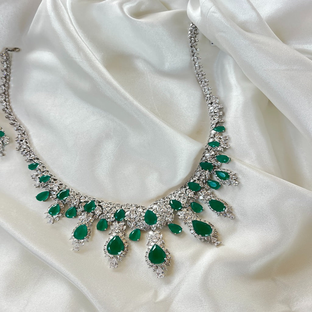 American Diamond Jewellery set
