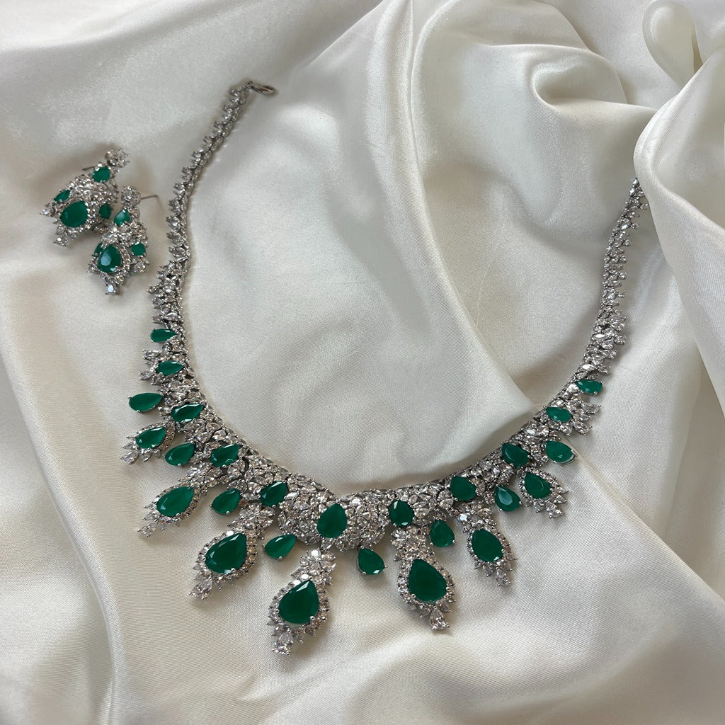 American Diamond Jewellery set