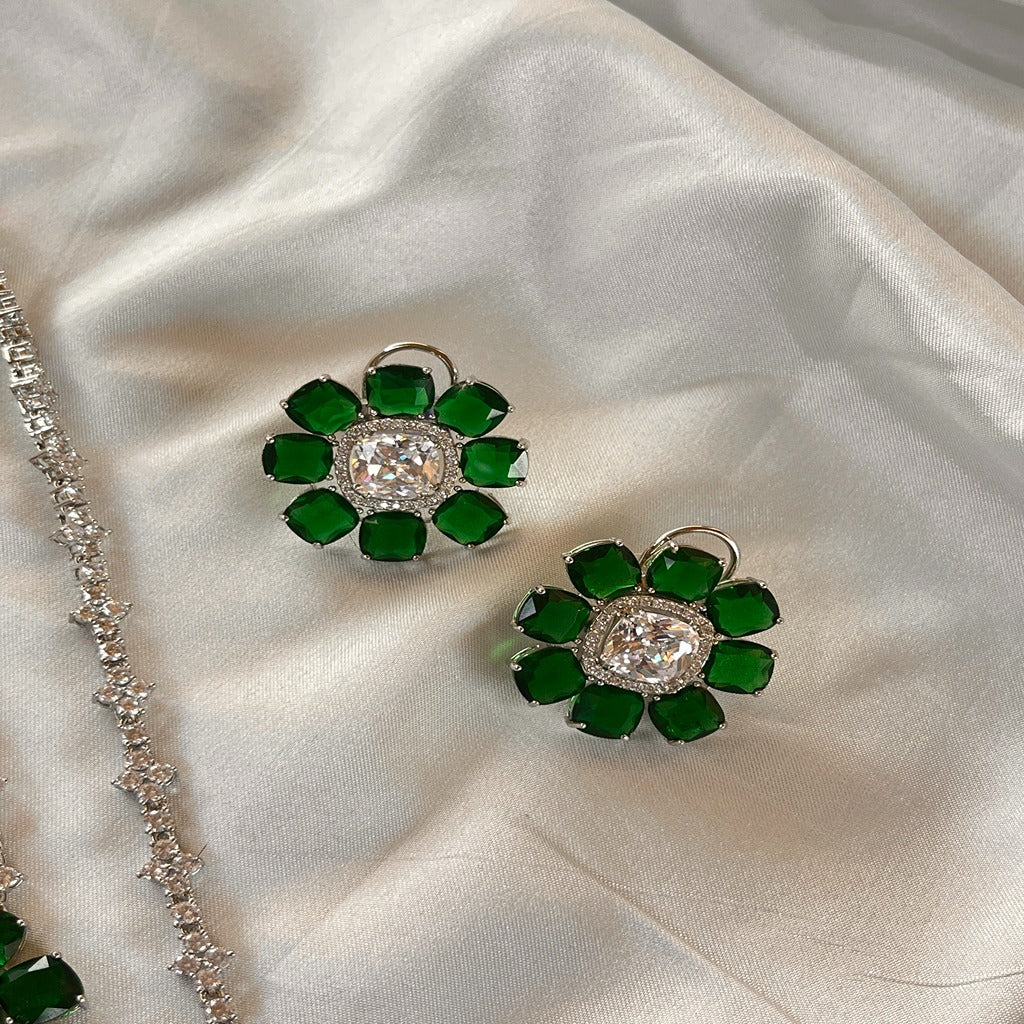 American Diamond Jewellery Set