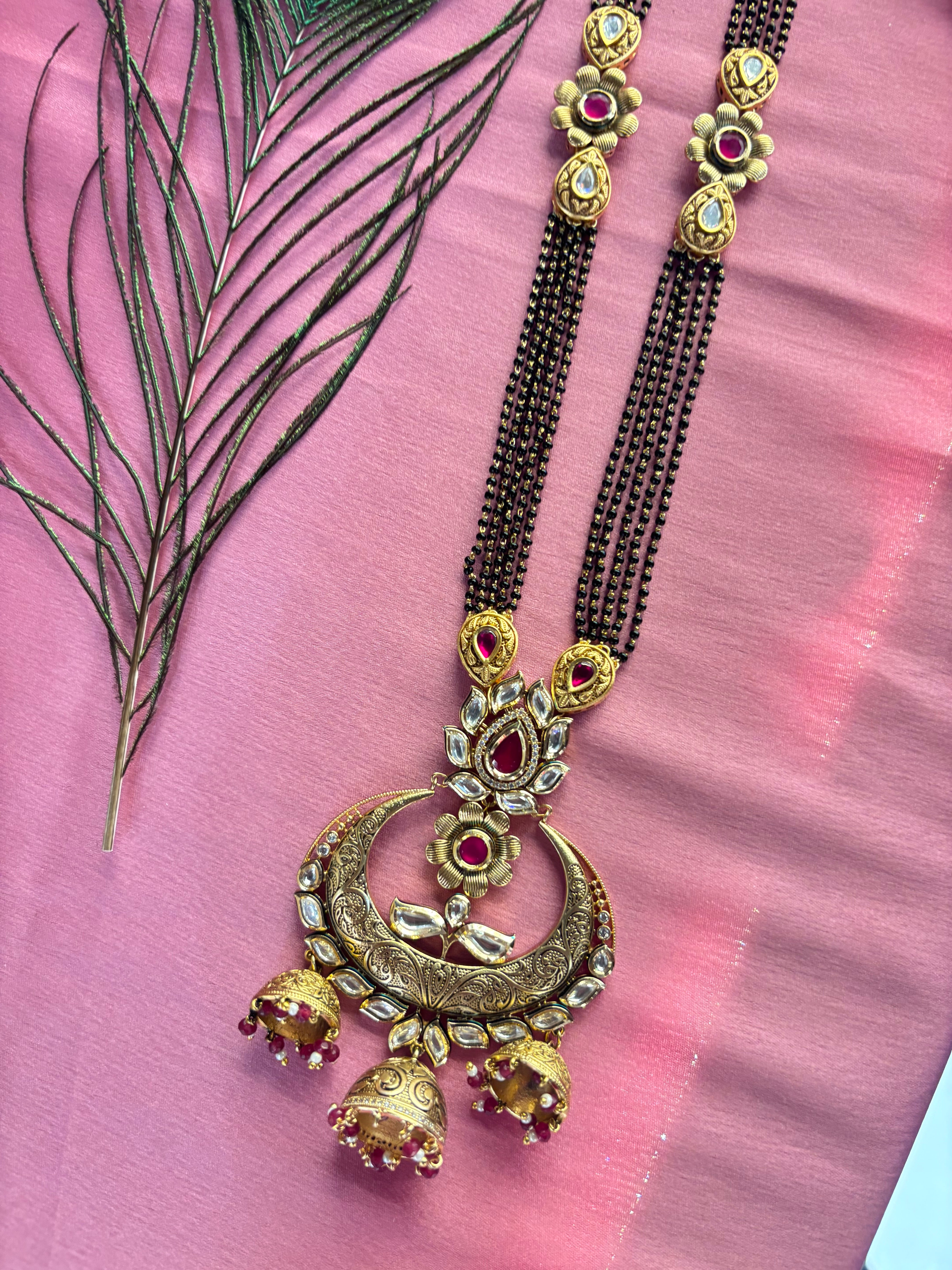 Antique kundan Mangalsutra