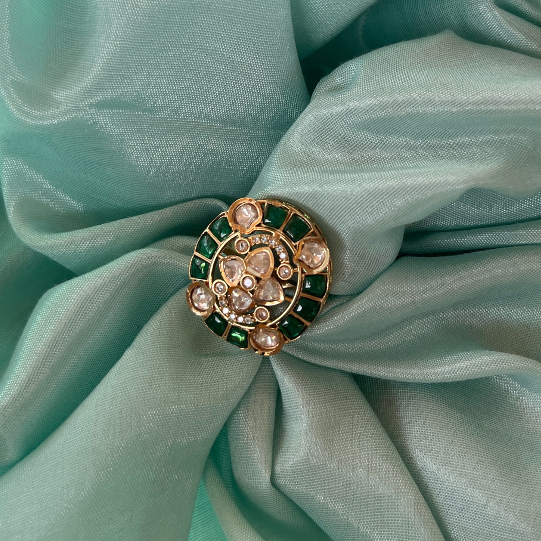 Moissanite Ring (Adjustable)