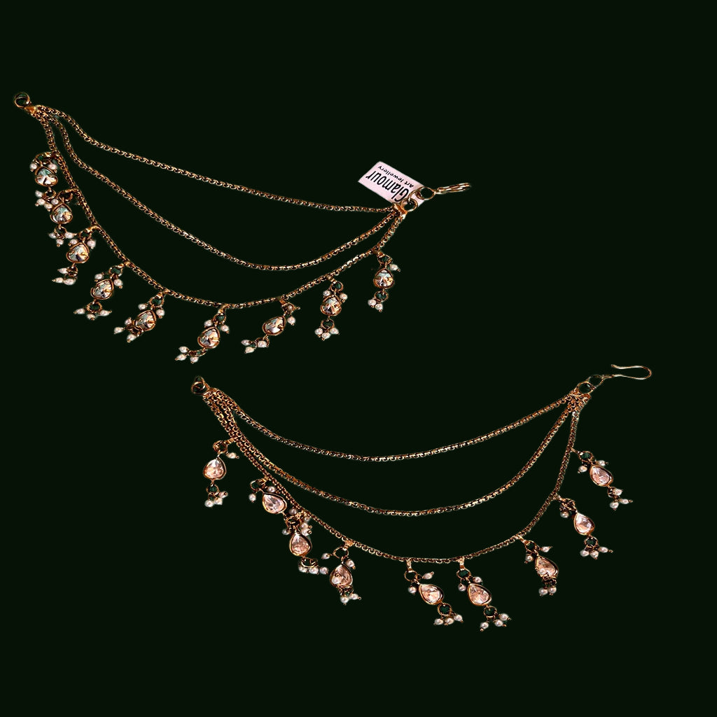 Victorian Polish Ear Chain