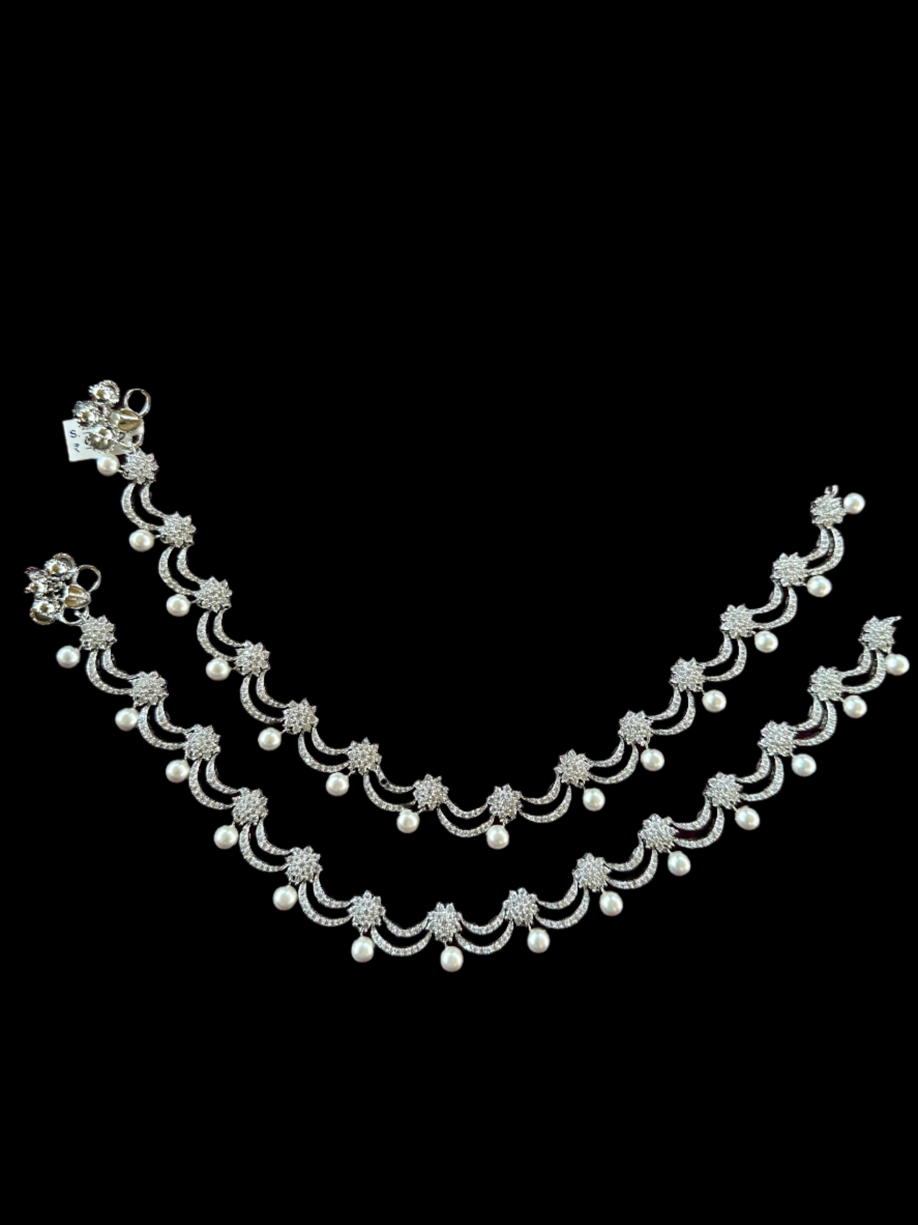 American Diamond Payal (Anklet)